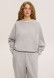 Світшот тринитка утеплена "batwing sleeve" pink-a-boo